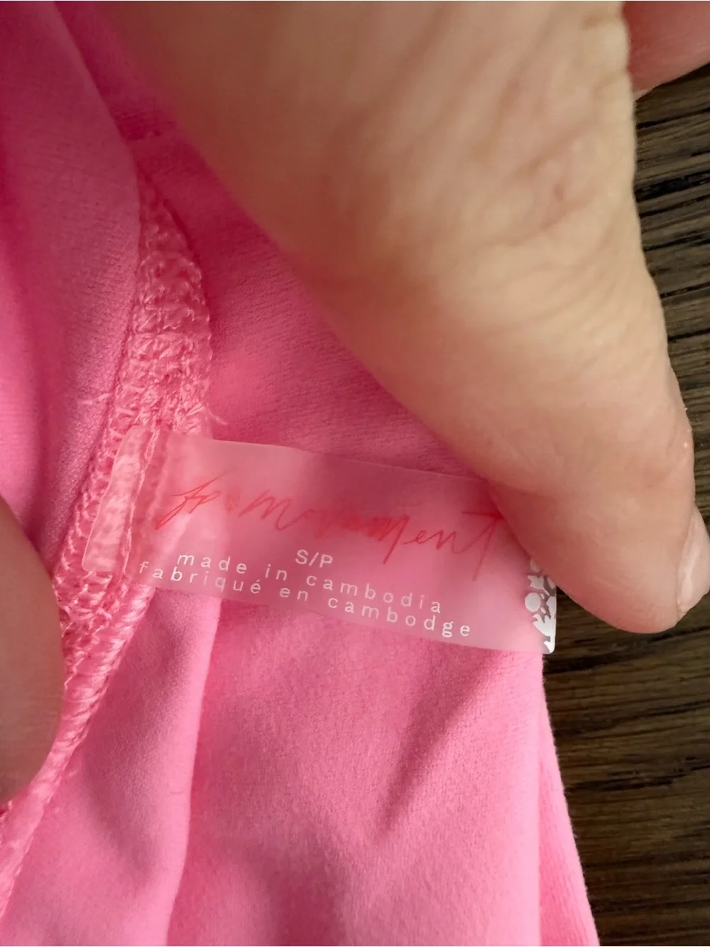 FP Movement Never Better Set - Pink Leggings & Sports Bra in Pink Lemonade